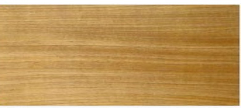 Muestra de madera identificada como Nogal